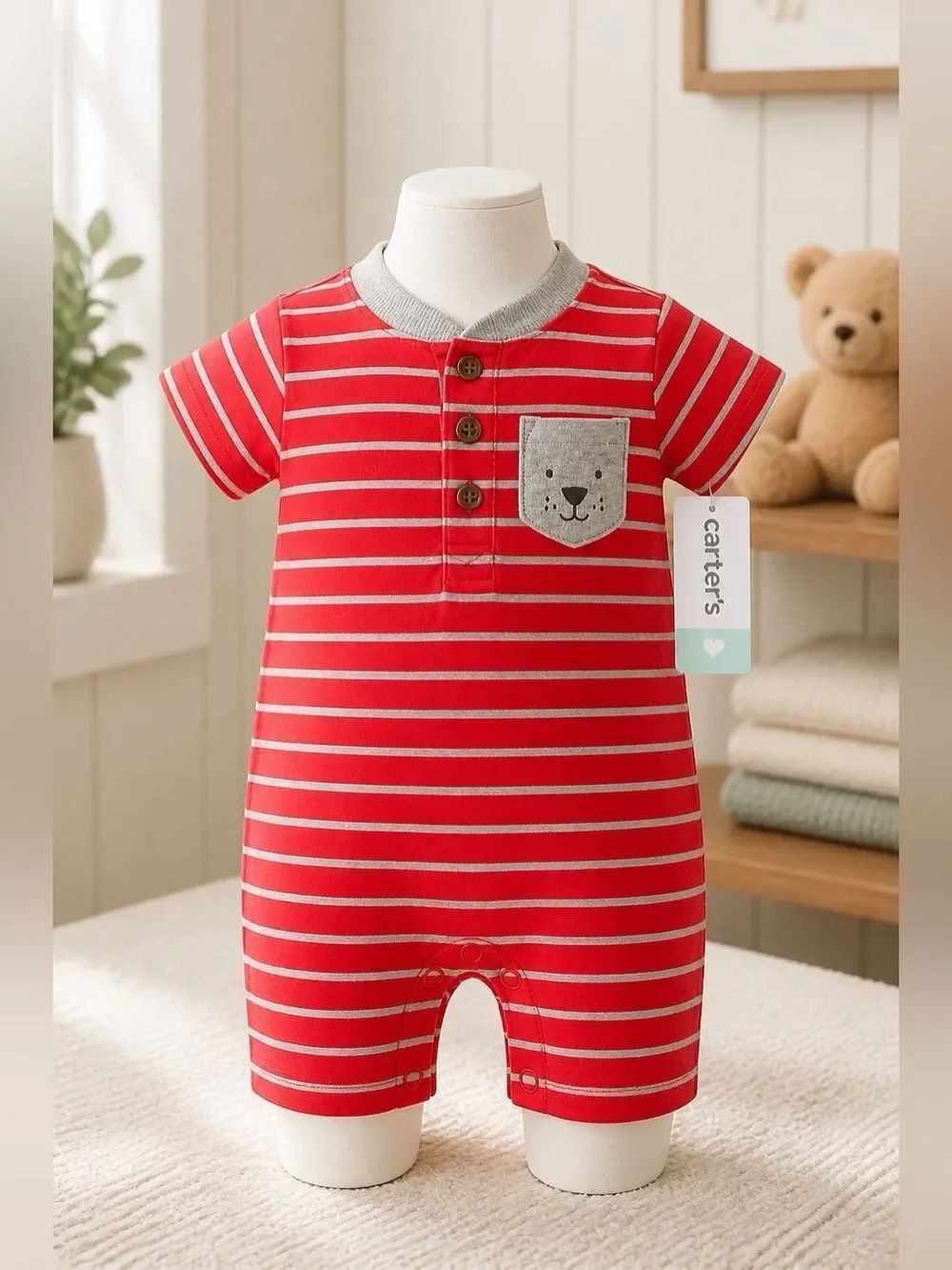 Carter’s Baby 1-Piece Red 6 Months